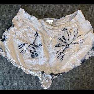 American Eagle tie dye shorts